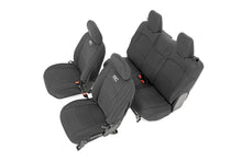 Load image into Gallery viewer, Seat Covers | Front and Rear | Jeep Wrangler JL 4WD (2018-2023) Rough Country
