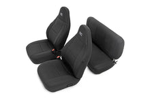 Load image into Gallery viewer, Seat Covers | Front and Rear | Jeep Wrangler TJ 4WD (1997-2002) Rough Country