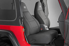 Load image into Gallery viewer, Seat Covers | Front and Rear | Jeep Wrangler TJ (03-06) 4WD Rough Country