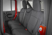 Load image into Gallery viewer, Seat Covers | Front and Rear w/ Armrest | Jeep Wrangler JL (18-23) Rough Country