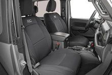 Load image into Gallery viewer, Seat Covers | Front and Rear w/ Armrest | Jeep Wrangler JL (18-23) Rough Country