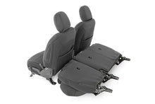 Load image into Gallery viewer, Seat Covers | Front and Rear w/ Armrest | Jeep Wrangler JL (18-23) Rough Country
