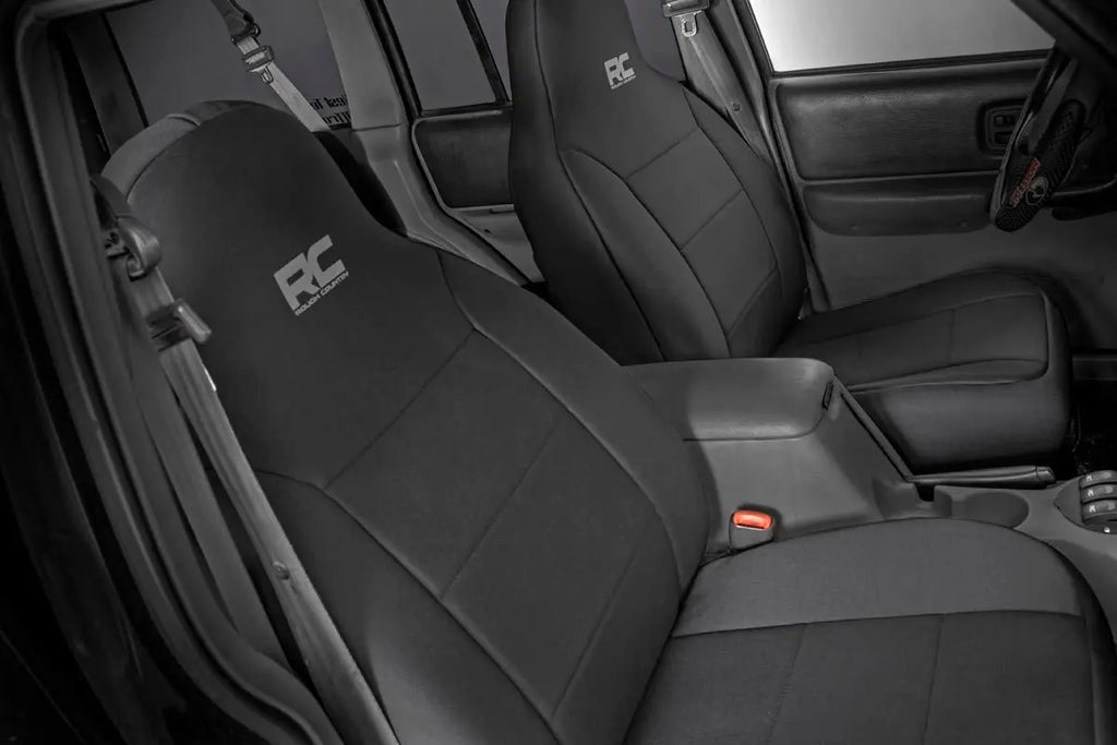 Seat Covers | Non Detach Headrest FR and Rear | Jeep Cherokee XJ (84-96) Rough Country