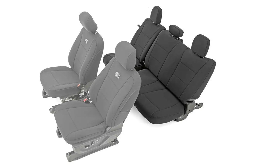 Seat Covers | Rear Bench Seat | Ford F-150/Lightning/F-250/F-350 (15-23) Rough Country