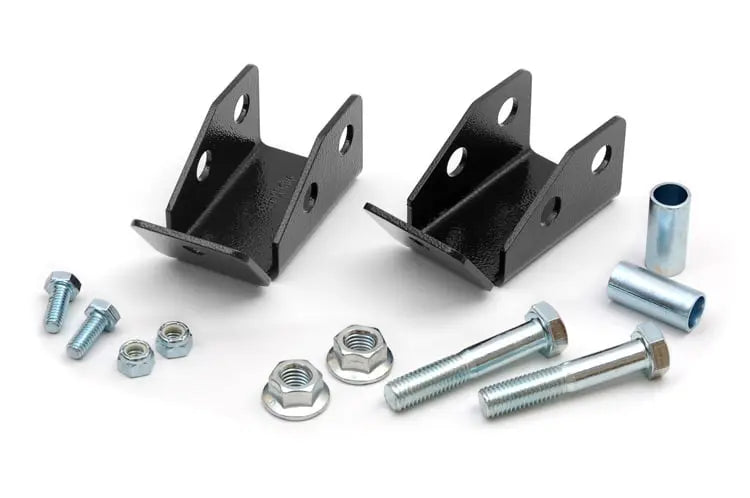 Shock Relocation Brackets | Rear | Jeep Wrangler TJ 4WD (1997-2006) Rough Country