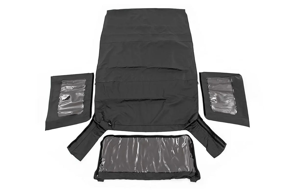 Soft Top | Replacement | Black | 4 Door | Jeep Wrangler JK (10-18) Rough Country