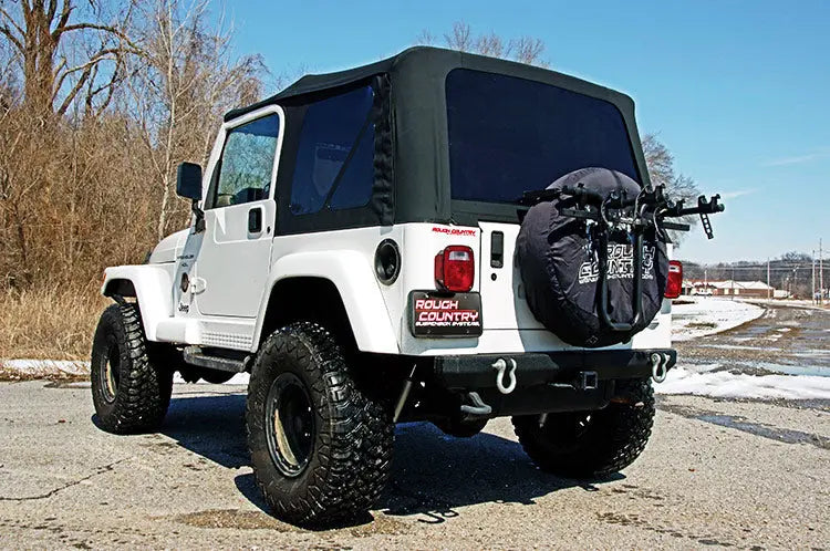 Soft Top | Replacement | Black | Full Doors | Jeep Wrangler TJ (97-06) Rough Country