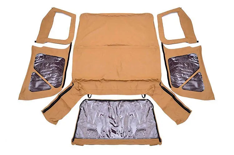 Soft Top | Replacement | Spice | Half Doors | Jeep Wrangler TJ (97-06) Rough Country