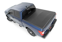 Load image into Gallery viewer, Soft Tri-Fold Bed Cover | 5'7" Bed | No Utl Trk | Nissan Titan (17-23) Rough Country