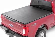 Load image into Gallery viewer, Soft Tri-Fold Bed Cover | 6'10" Bed | Ford F-250/F-350 Super Duty (17-23) Rough Country