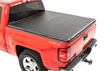 Load image into Gallery viewer, Soft Tri-Fold Bed Cover | 6'7" Bed | Chevy 1500 &amp; Chevy/GMC 2500HD/3500HD (07-14) Rough Country