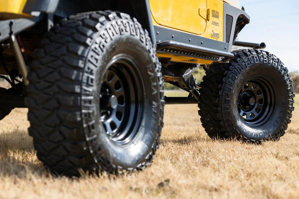 Steel Wheel | Black | 15x8 | 5x5 | 3.30 Bore | -19 Rough Country