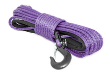 Load image into Gallery viewer, Synthetic Rope | 3/8 Inch | 85 Ft | Purple Rough Country