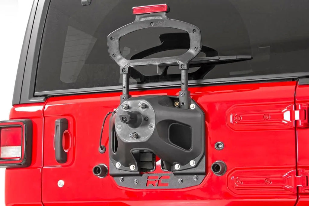 Tire Carrier Relocation Plate | Prox Sensor | Jeep Wrangler JL (18-23) Rough Country