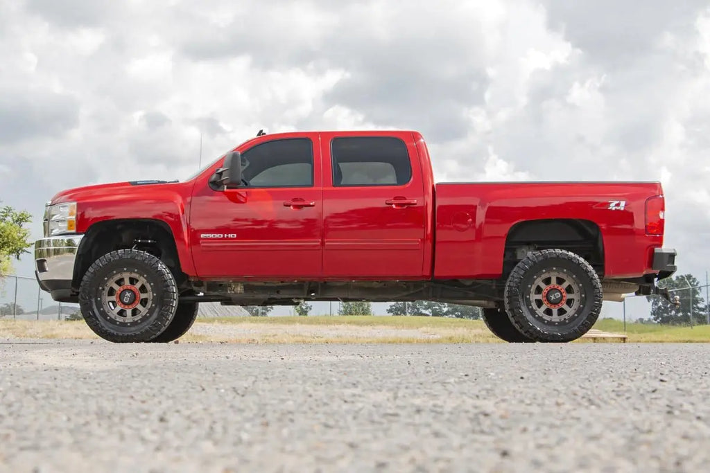 Vertex 2.5 Adj Front Shocks | 3-5" | Chevy/GMC 2500HD/3500HD (11-19) Rough Country