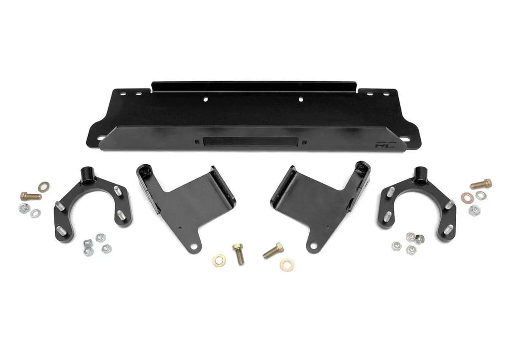 Winch Mounting Plate | Factory Bmpr | Jeep Wrangler JK  (2007-2018) Rough Country
