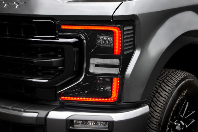 Oracle 20-22 Ford F-250/350 Super Duty Dynamic ColorSHIFT Headlight DRL Upgrade Kit w/Switchback