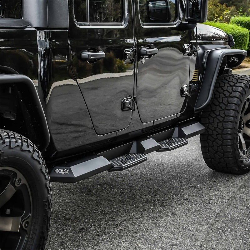 Westin 2020 Jeep Gladiator HDX Xtreme Nerf Step Bars - Textured Black