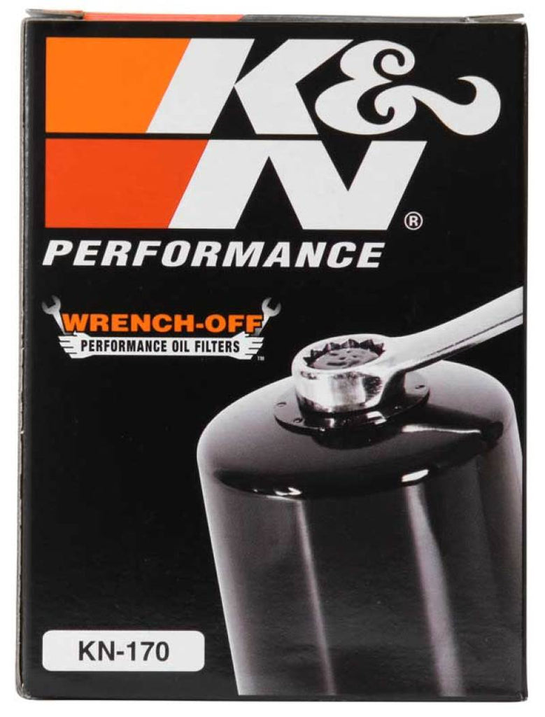 K&N Harley Davidson 3in OD x 4.063in H Oil Filter K&N Engineering