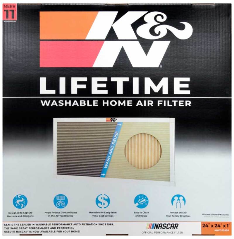 K&N HVAC Filter - 24 x 24 x 1 K&N Engineering
