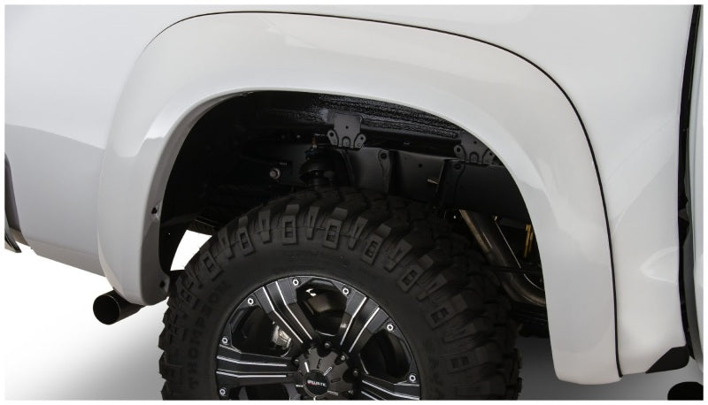 Bushwacker 07-13 Toyota Tundra Fleetside Extend-A-Fender Style Flares 4pc - Black Bushwacker