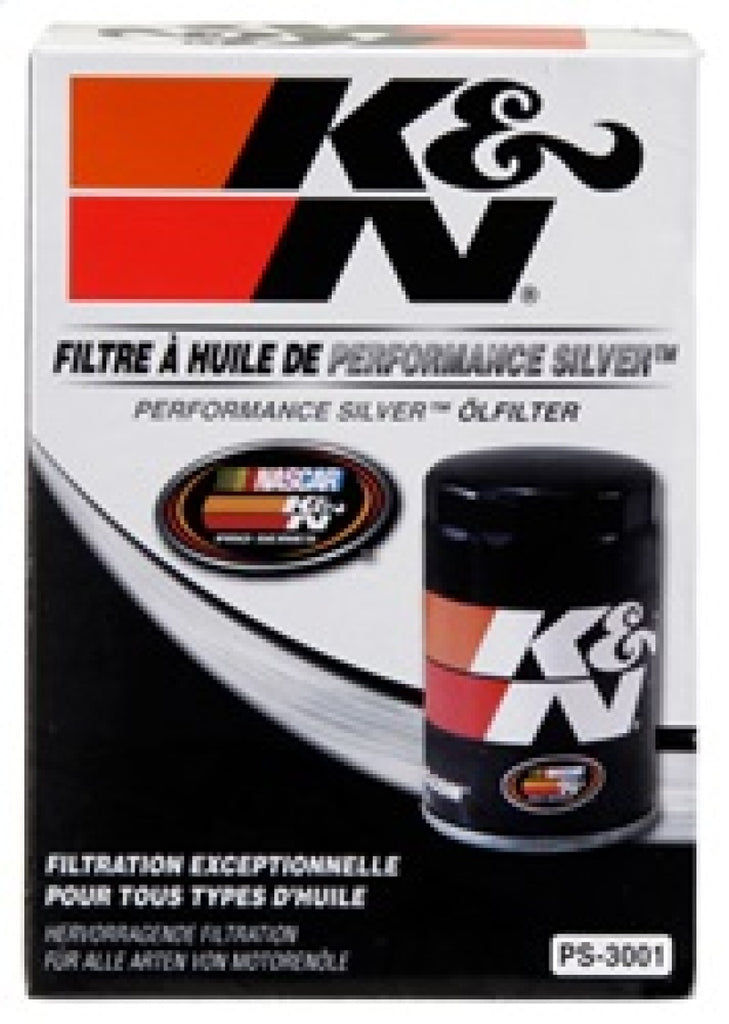 K&N Oil Filter for Ford/Audi/VW/Toyota/Mercury/Mazda/Nissan/Dodge/Lincoln/Volvo 3.656in OD K&N Engineering