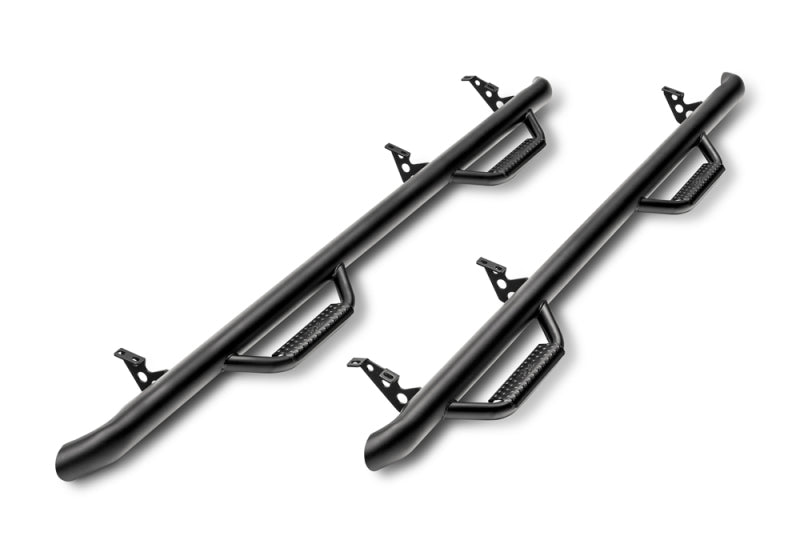N-Fab Nerf Step 16-17 Toyota Tacoma Access Cab 6ft Bed - Tex. Black - W2W - SRW - 2in N-Fab