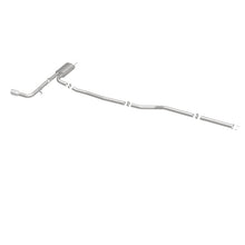 Load image into Gallery viewer, MagnaFlow Cat Back, SS, 2.5in, Street, Single Straight Pass. Polished 4in Tip, 2015 Ford Fusion 2.5L Magnaflow