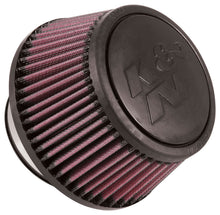 Load image into Gallery viewer, K&amp;N Universal Round Clamp-On Air Filter 3in Flange ID x 6in Base OD x 4.625in Top OD x 3in Height K&amp;N Engineering