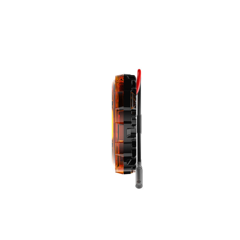 KC HiLiTES Cyclone V2 2.2in. LED Accessory Light 5w Flood Beam (Single) - Amber Lens KC HiLiTES