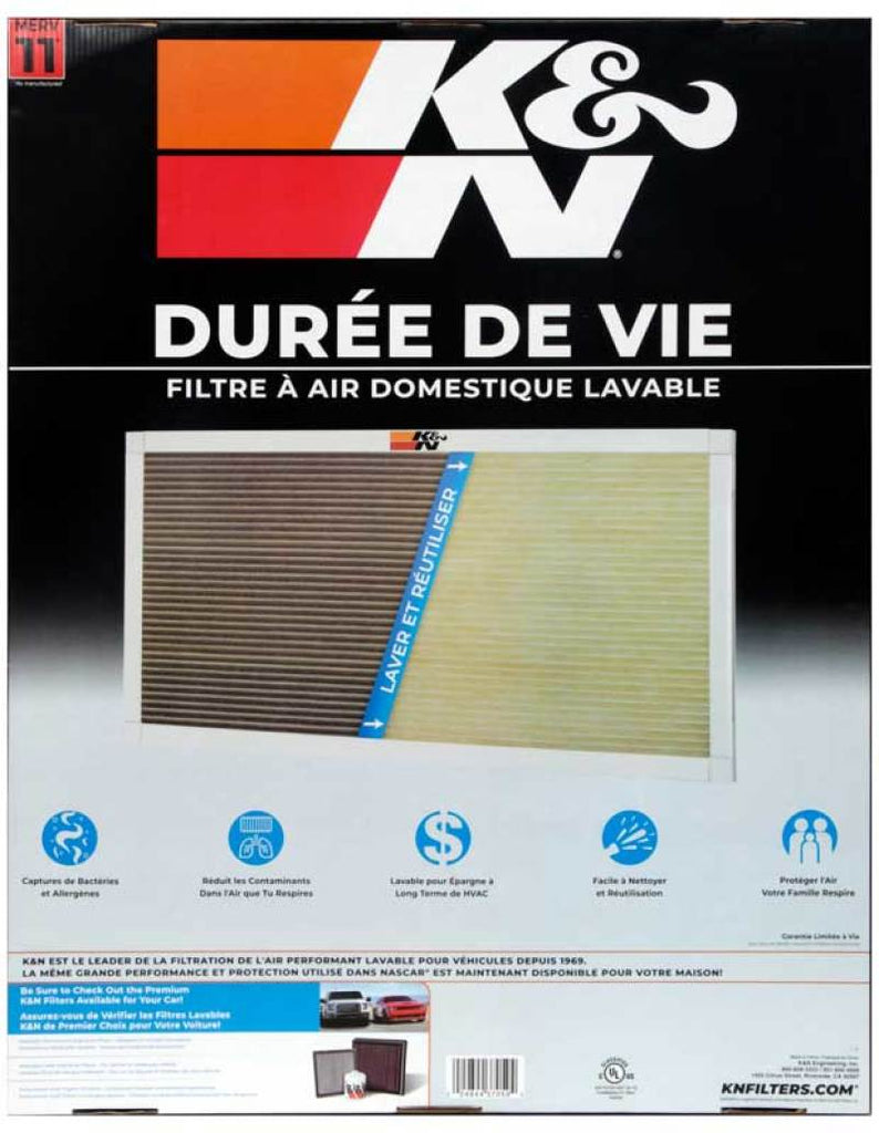 K&N HVAC Filter - 24 x 30 x 1 K&N Engineering