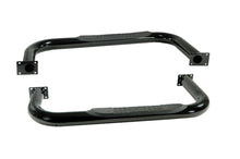 Load image into Gallery viewer, Rugged Ridge 3-In Round Side Steps Black 87-95 Jeep Wrangler Rugged Ridge