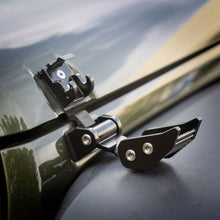 Load image into Gallery viewer, Rugged Ridge 07-18 Jeep Wrangler JK Black Hood Catches Rugged Ridge