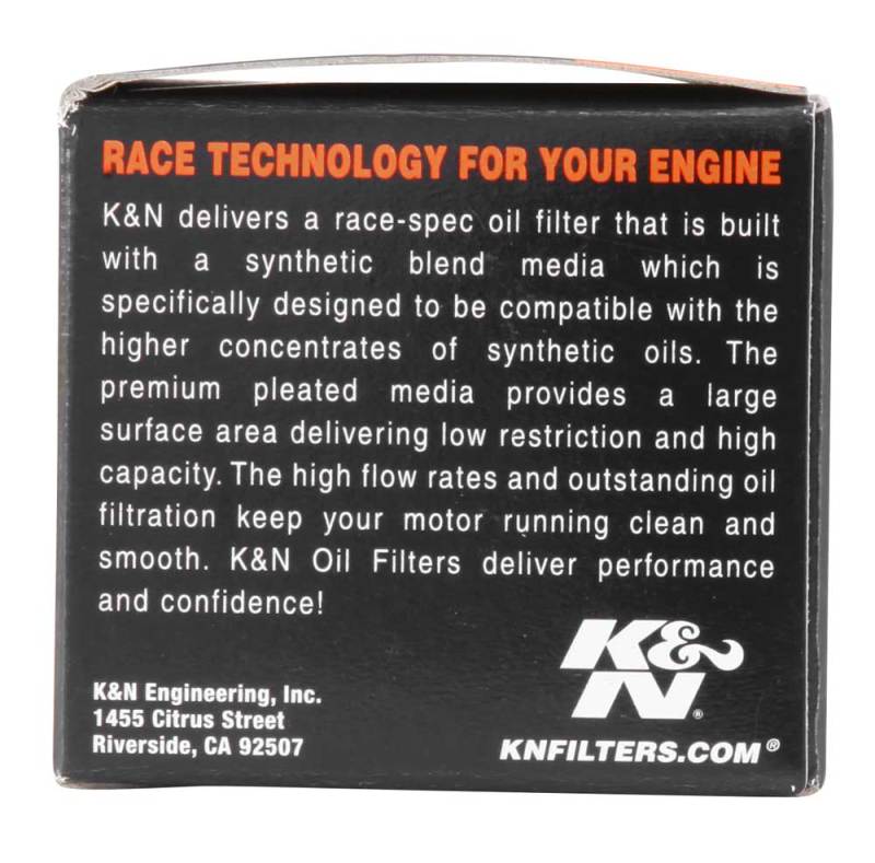 K&N Suzuki / Kawasaki / Arctic 1.75in OD x 1.719in H Oil Filter K&N Engineering