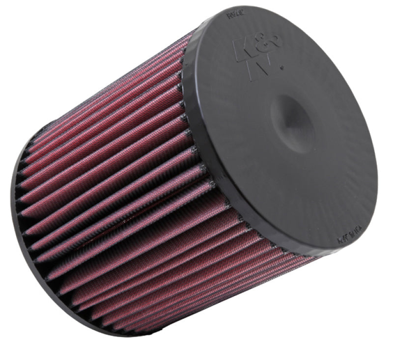 K&N Replacement Round Straight Universal Air Filter for 2010-2015 Audi A8 2.0L/2.5L/3.0L/4.0L/4.2L K&N Engineering