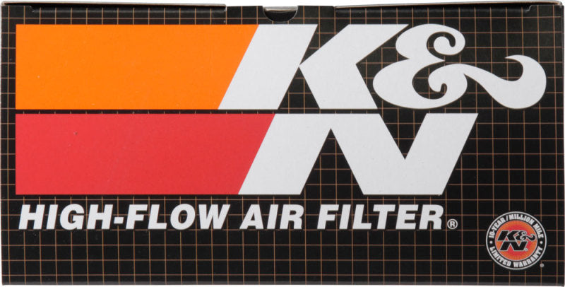 K&N 2-5/8in Flange 7in Diameter 3in Height Round Air Filter Assembly w/ Vent K&N Engineering