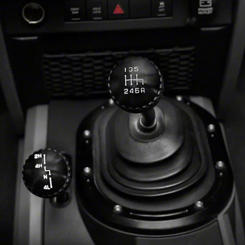 DV8 Offroad 2011-2018 Jeep JK 6-Speed Shift Knob Black DV8 Offroad