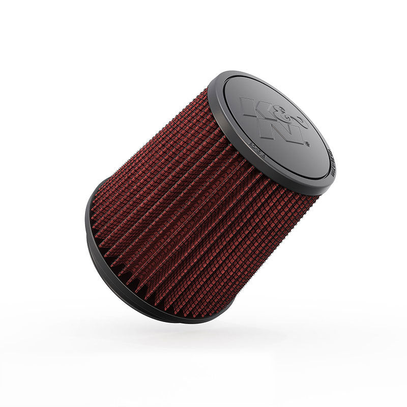 K&N Filter Universal Rubber Filter Round Tapered 4.5in  Flange 5.875in Base 4.5 inch Top 6in  Height K&N Engineering