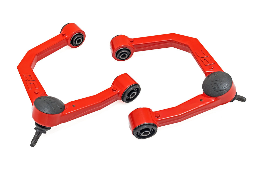 Red Forged Upper Control Arms | 3.5" Of Lift | Toyota 4Runner (10-23)/Tacoma (05-23) Rough Country