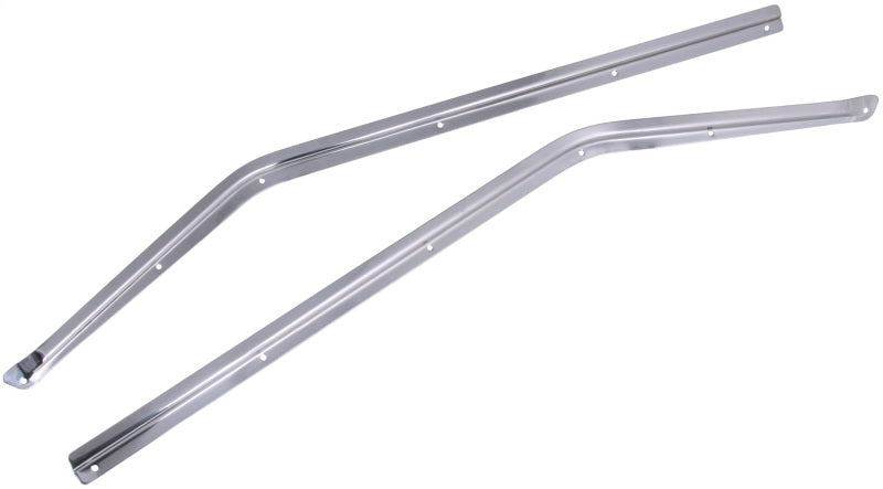 Rugged Ridge 87-95 Jeep Wrangler YJ Stainless Steel Half Door Retaining Channel Rugged Ridge