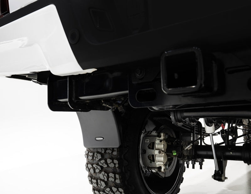 Bushwacker 09-18 Ram 1500 Trail Armor Rear Mud Flaps (Fits Pocket Style Flares) Bushwacker