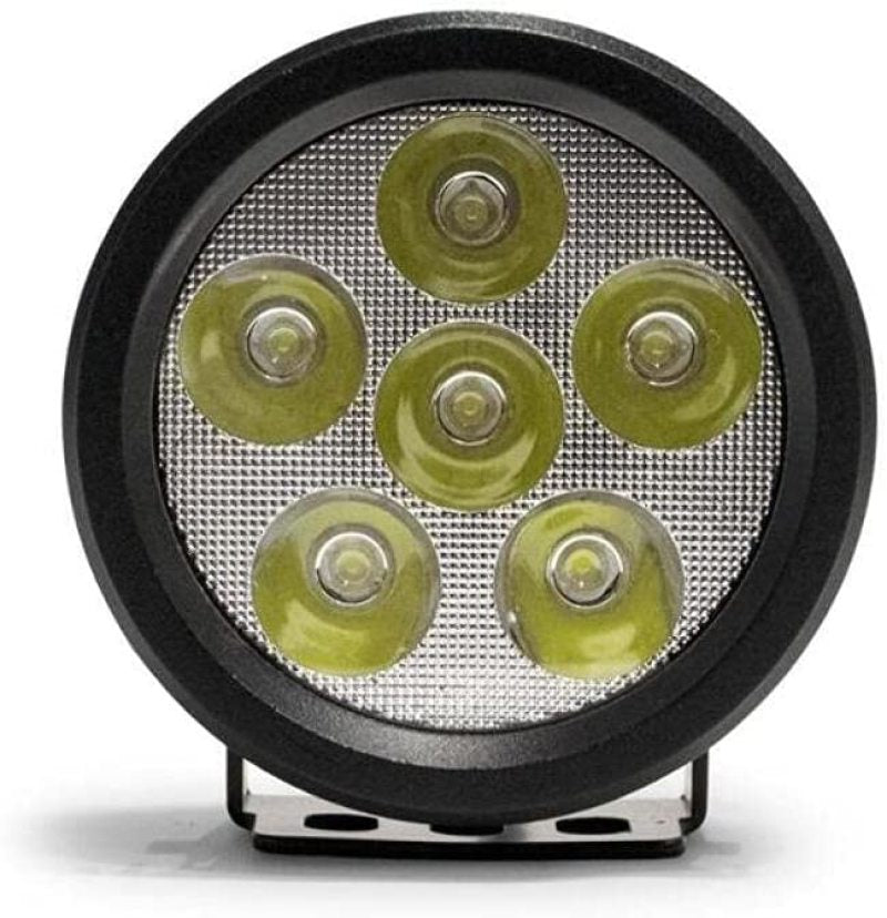 DV8 Offroad 3.5in Round 16W Driving Light Spot 3W LED - Black DV8 Offroad