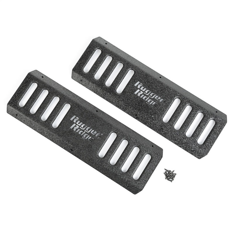 Rugged Ridge RRC Side Armor Guard Plates 07-18 Jeep Wrangler JK Rugged Ridge