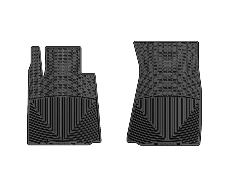 WeatherTech 10+ Nissan 370Z Front Rubber Mats - Black WeatherTech