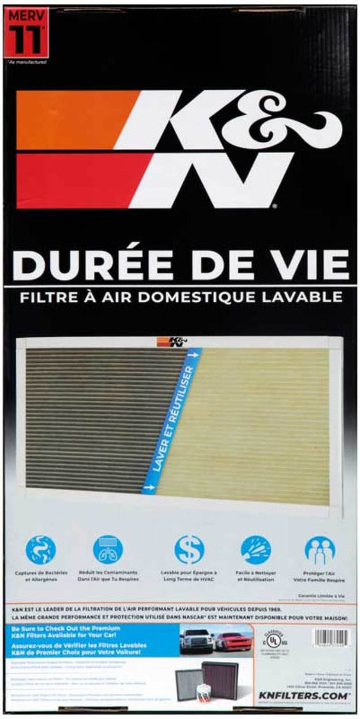 K&N HVAC Filter - 12 x 24 x 1 K&N Engineering