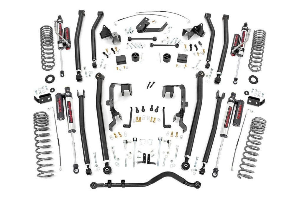4 Inch Lift | L/A | 2D | Vertex | Jeep Wrangler JK 4WD (2007-2011) Rough Country