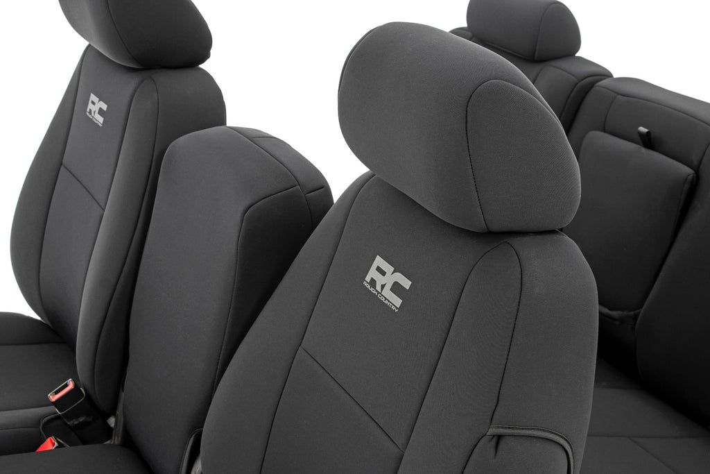 Seat Covers | FR 40/40/20 & RR Full Bench | Chevy/GMC 1500/2500HD (07-13) Rough Country