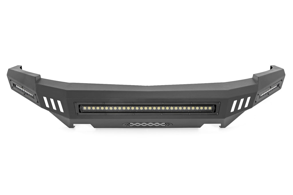 Front High Clearance Bumper | BLK LEDs | Chevy Silverado 1500 (07-13) Rough Country