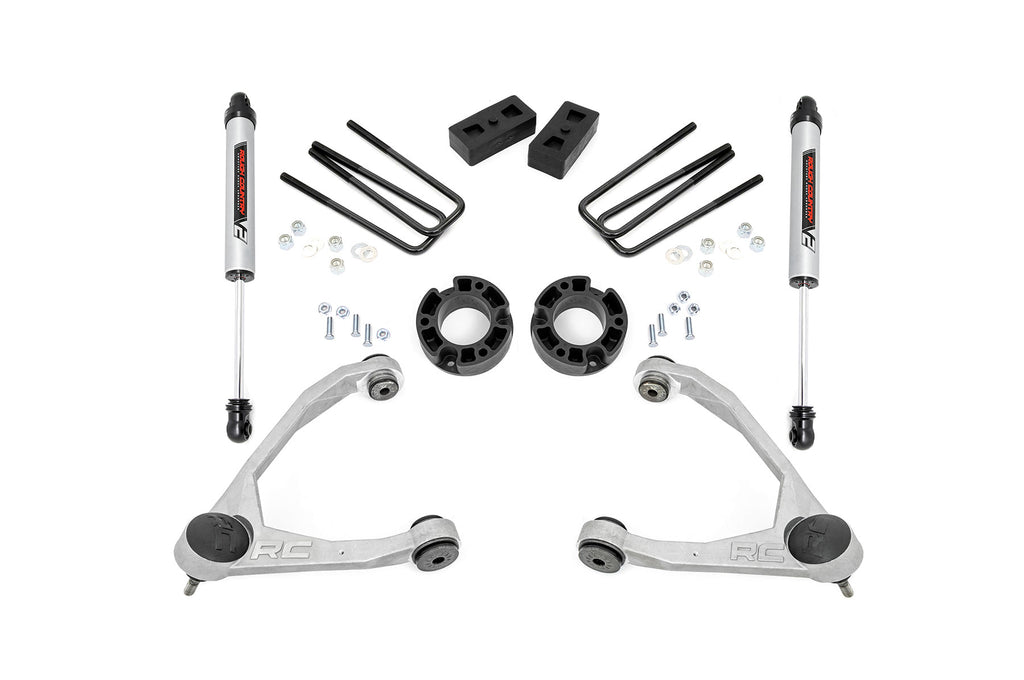 3.5" Lift Kit | Cast Steel | V2 | Chevy/GMC 1500 (07-16) Rough Country