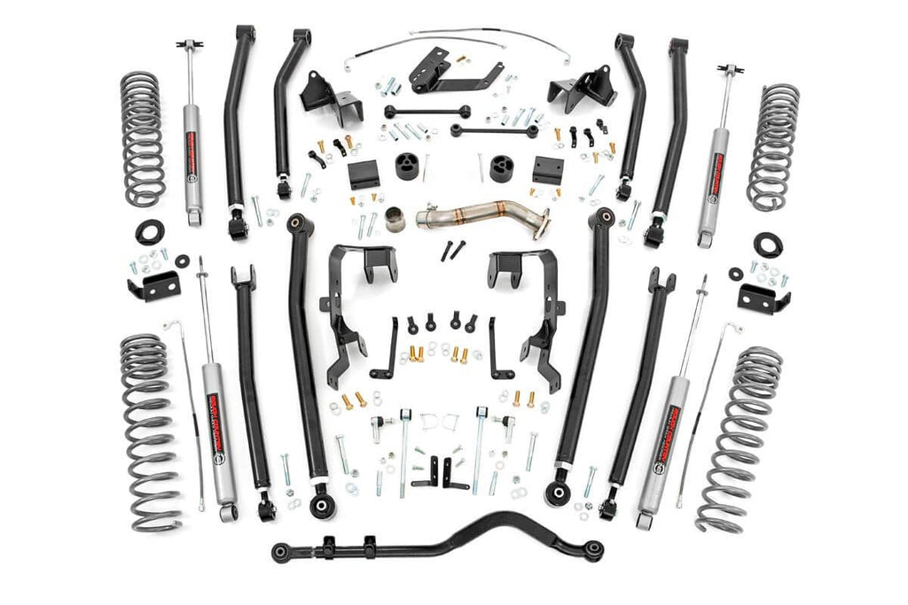 4 Inch Lift Kit | Long Arm | 2 Door | Jeep Wrangler JK 4WD (12-18) Rough Country